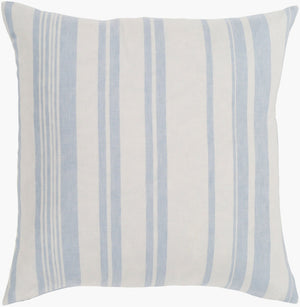 Livabliss Baris Embroidered Linen Cotton Accent Pillow Cottage Style Neutral Beige Square Throw BIS002-2020P