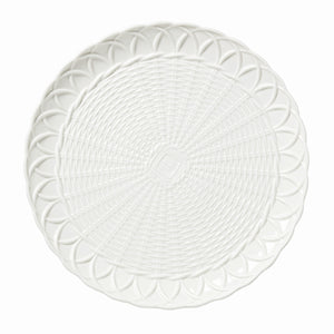 Lenox Wicker Creek Round Platter White, WHITE PORCELAIN 893877