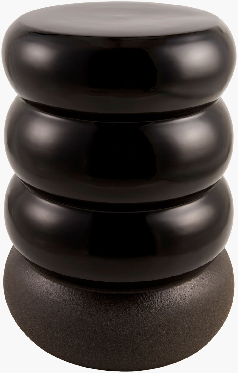 Livabliss Bizen Ceramic Garden Stool Sculptural Accent for Patio Sunroom or Living Space BIZ001-171313