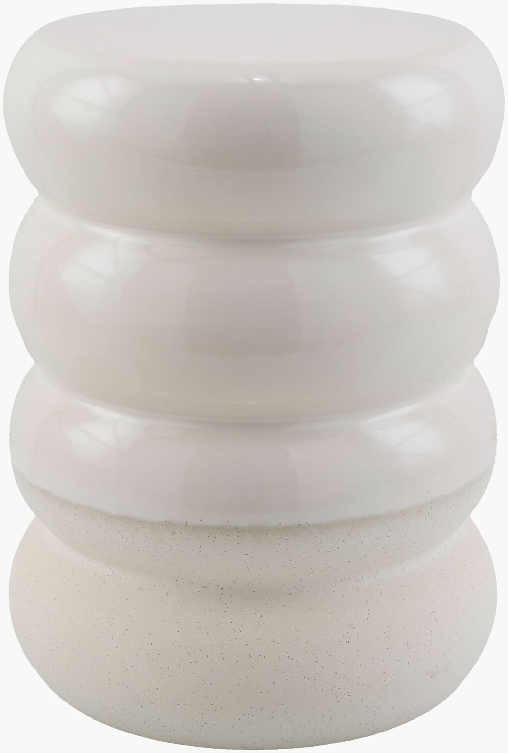 Livabliss Bizen Ceramic Barrel Garden Stool Outdoor Safe Accent Piece for Patio or Entryway BIZ002-171313