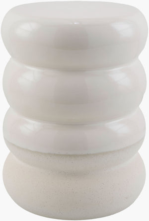 Livabliss Bizen Ceramic Barrel Garden Stool Outdoor Safe Accent Piece for Patio or Entryway BIZ002-171313