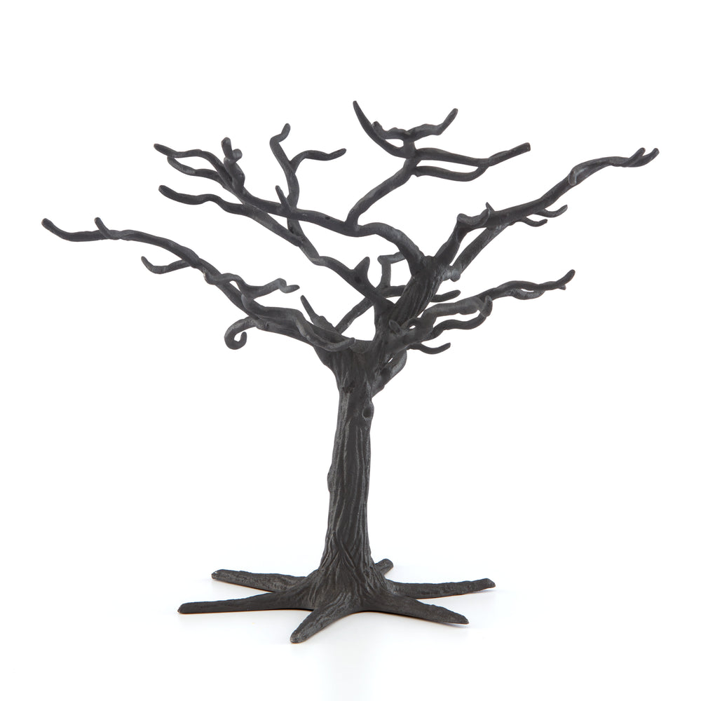 Lenox Matte Black Metal Ornament Tree Black, BLACK METAL 889141
