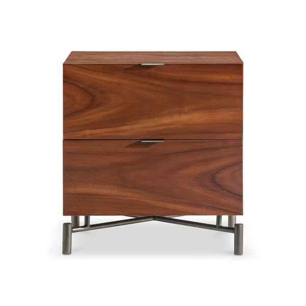 Bernhardt Bernhardt Brasea Suar Wood Nightstand with Usb Charging and Soft Close Drawers 24" W x 20" D x 26" H 394230