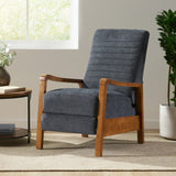 Christopher Knight Home® - Noble House - Munro Contemporary Fabric Channel Stitch Pushback Recliner