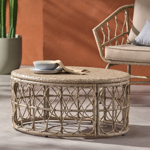 Christopher Knight Home® - Noble House - Bruce Outdoor Wicker Coffee Table