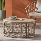 Christopher Knight Home® Outdoor Wicker Coffee Table : Bruce