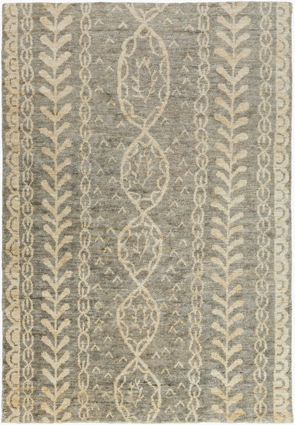 Surya Bjorn 2' X 3' Handmade Jute Rug - Moroccan-inspired Design, Soft Medium Pile, Durable & Elegant Decor Gray Jute Bjr1001-811