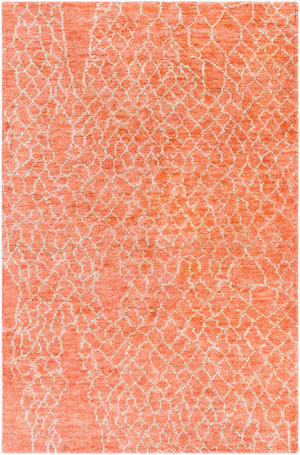 Surya Bjorn 2' X 3' Handmade Jute Rug - Moroccan-inspired Design, Soft Medium Pile, Durable & Elegant Decor Red Jute Bjr1009-58