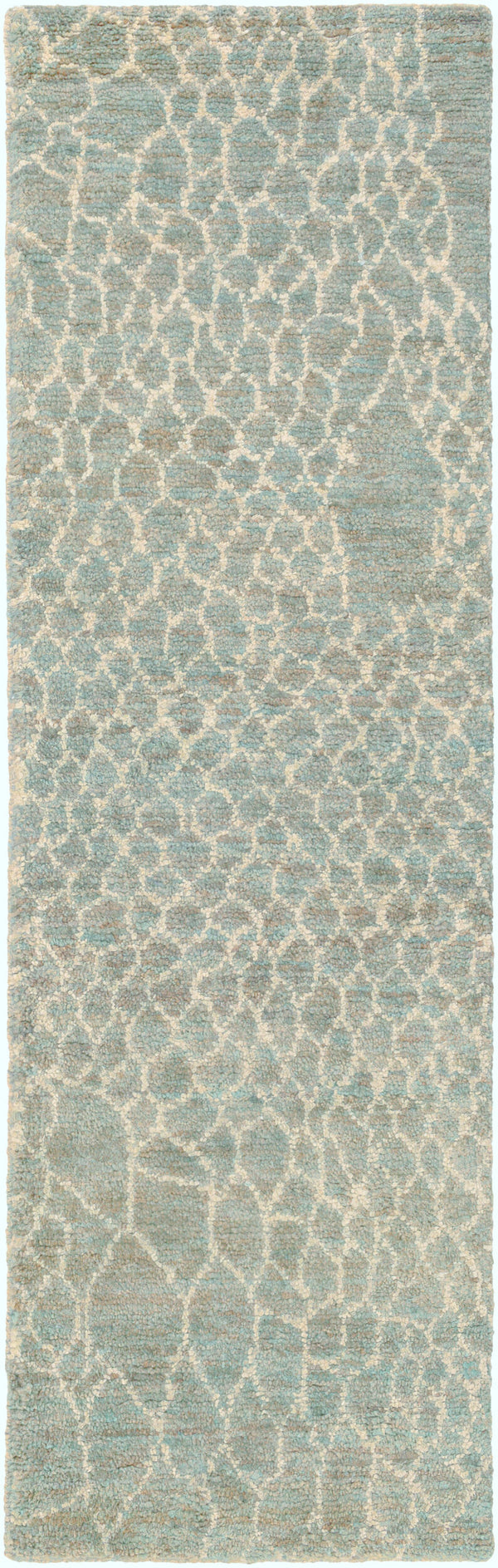 Surya Bjorn 2' X 3' Handmade Jute Rug - Moroccan-inspired Design, Soft Medium Pile, Durable & Elegant Decor Medium Green Jute Bjr1010-268