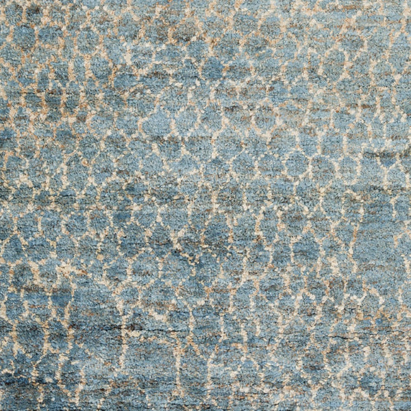 Surya Bjorn 2' X 3' Handmade Jute Rug - Moroccan-inspired Design, Soft Medium Pile, Durable & Elegant Decor Blue Jute Bjr1011-58