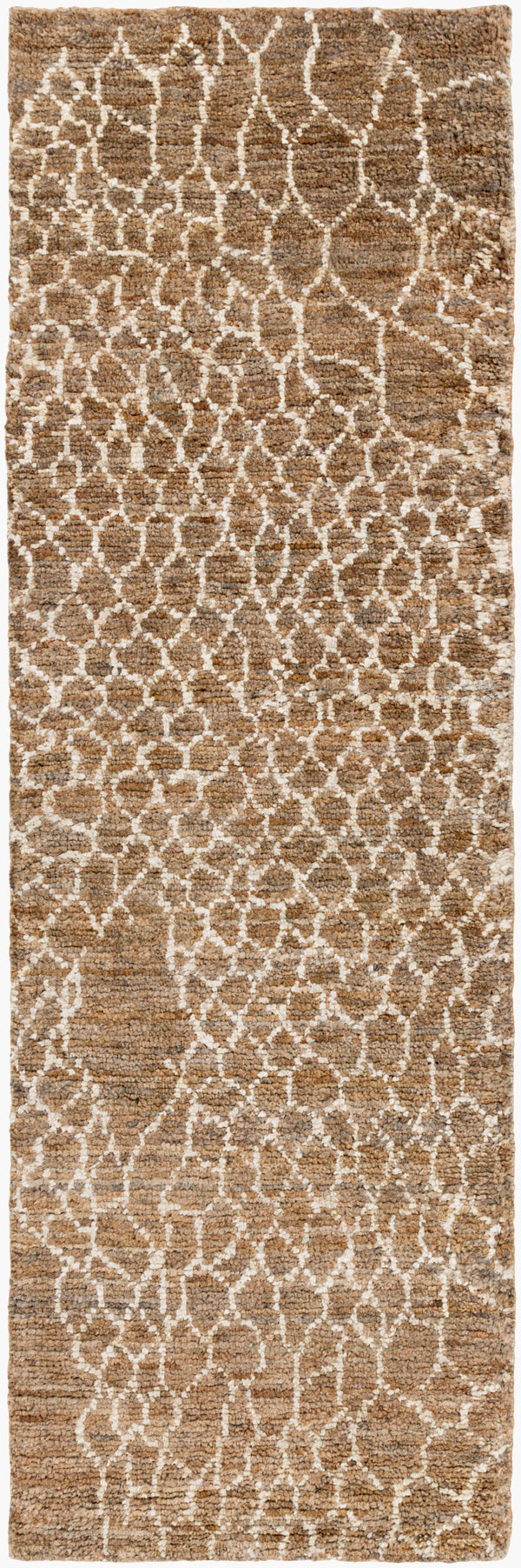 Surya Bjorn 2' X 3' Handmade Jute Rug - Moroccan-inspired Design, Soft Medium Pile, Durable & Elegant Decor Dark Brown Jute Bjr1012-268