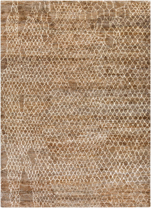 Surya Bjorn 2' X 3' Handmade Jute Rug - Moroccan-inspired Design, Soft Medium Pile, Durable & Elegant Decor Dark Brown Jute Bjr1012-3353