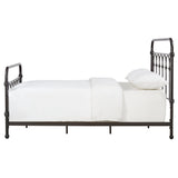 Homelegance By Top-Line Gracen Casted Knot Metal Bed Dark Bronze Metal