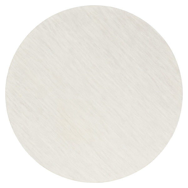 Bernhardt Bernhardt Foundations Cocktail Table With Two-Tone Cerused Acacia, Brushed Steel Accents, Soft-Close Drawers And Rustic Modern Flair Linen 49"W x 49"D x 17"H 306015