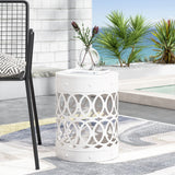 Christopher Knight Home® - Noble House - Mellie Outdoor Metal Side Table