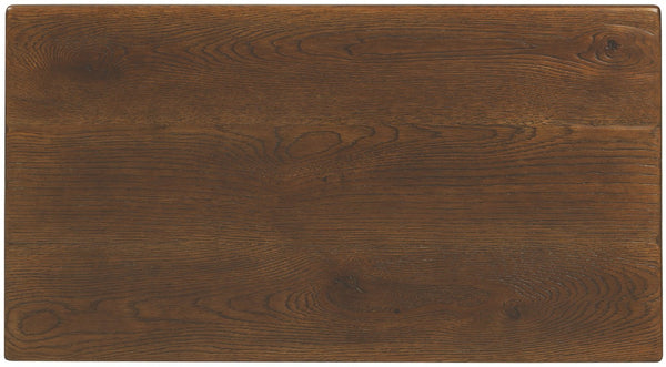 Hooker Furniture Driftwood Three-Drawer Nightstand With Cedar-Lined Drawer, Built-In Usb Charging And Rustic Buckboard Appeal Medium Wood 6820-90116-85