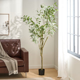 Christopher Knight Home® Noble House 200Cm Artificial Eucalyptus Leaves Bonsai