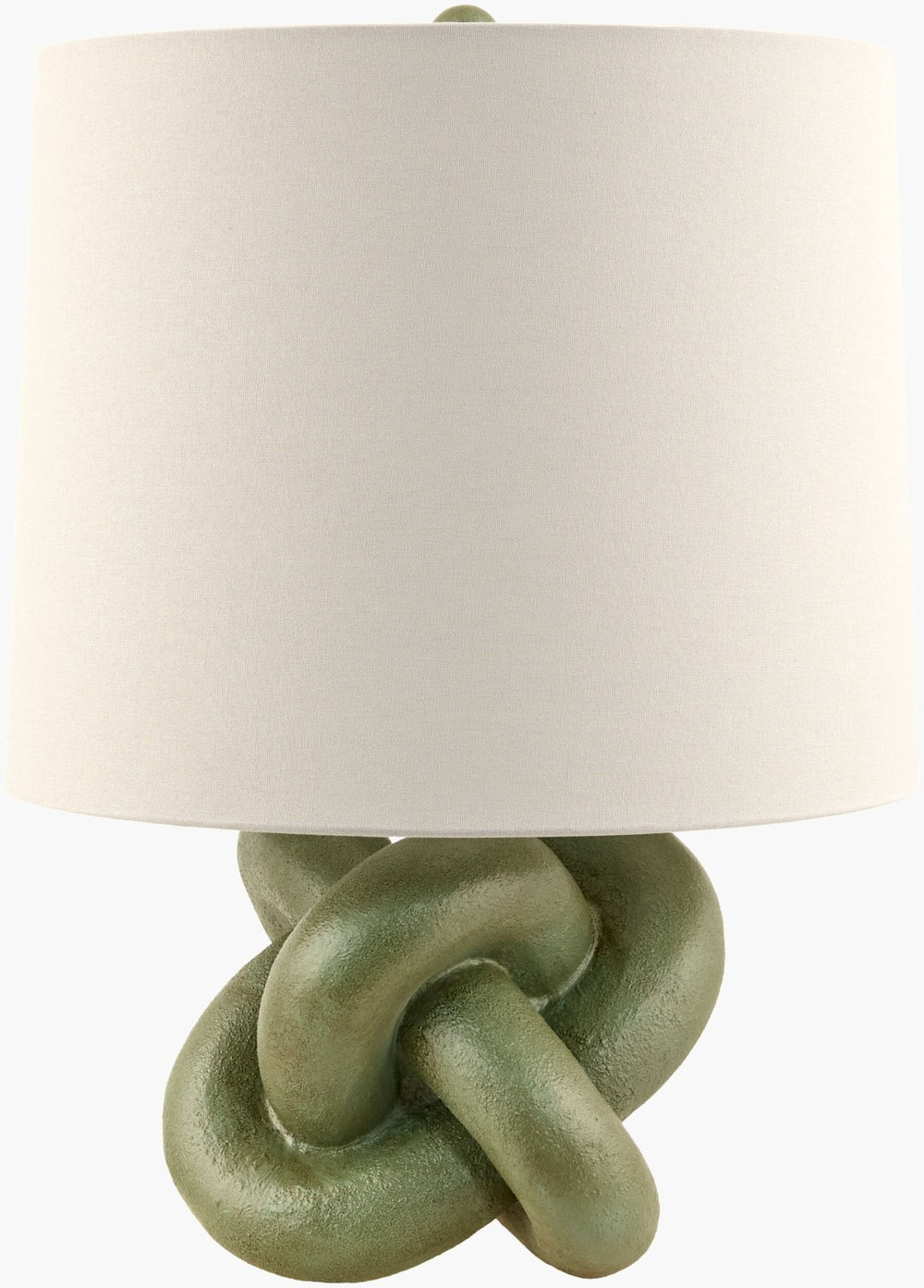 Livabliss Burkina Hand-painted Resin Table Lamp Bohemian Artisan Accent for Bedside or Entryway BKI-003