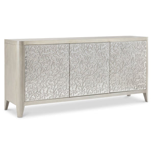 Bernhardt Bernhardt Cornelia Buffet With Acanthus Metal Frieze, Nebbia Ash & Glazed Stainless Steel Accents 331132