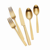 Lenox Hampton Forge Clearview Satin Gold 20 Piece set/CB RM Metallic, GOLD METAL SFB108G20R