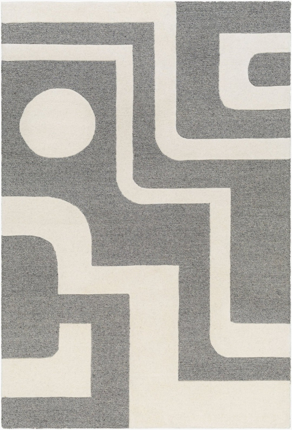 Livabliss Brook Hand Tufted Wool Area Rug Modern Style for Entryway Bedside or Kitchen Accent BKO2302-23
