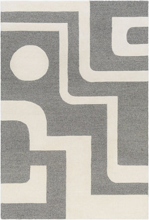 Livabliss Brook Hand Tufted Wool Area Rug Modern Style for Entryway Bedside or Kitchen Accent BKO2302-23