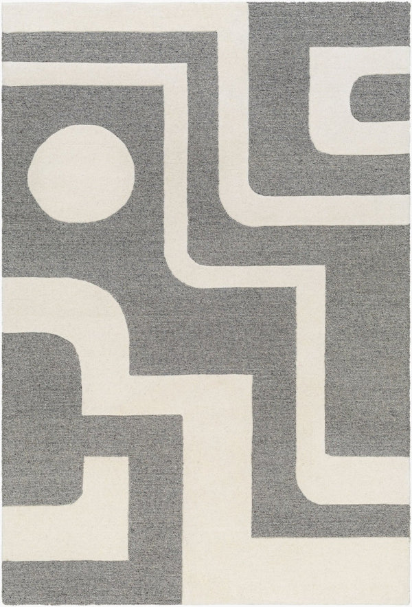 Livabliss Brook Hand Tufted Wool Area Rug Modern Style for Entryway Bedside or Kitchen Accent BKO2302-23
