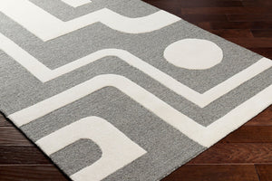 Livabliss Brook Hand Tufted Wool Area Rug Modern Style for Entryway Bedside or Kitchen Accent BKO2302-23