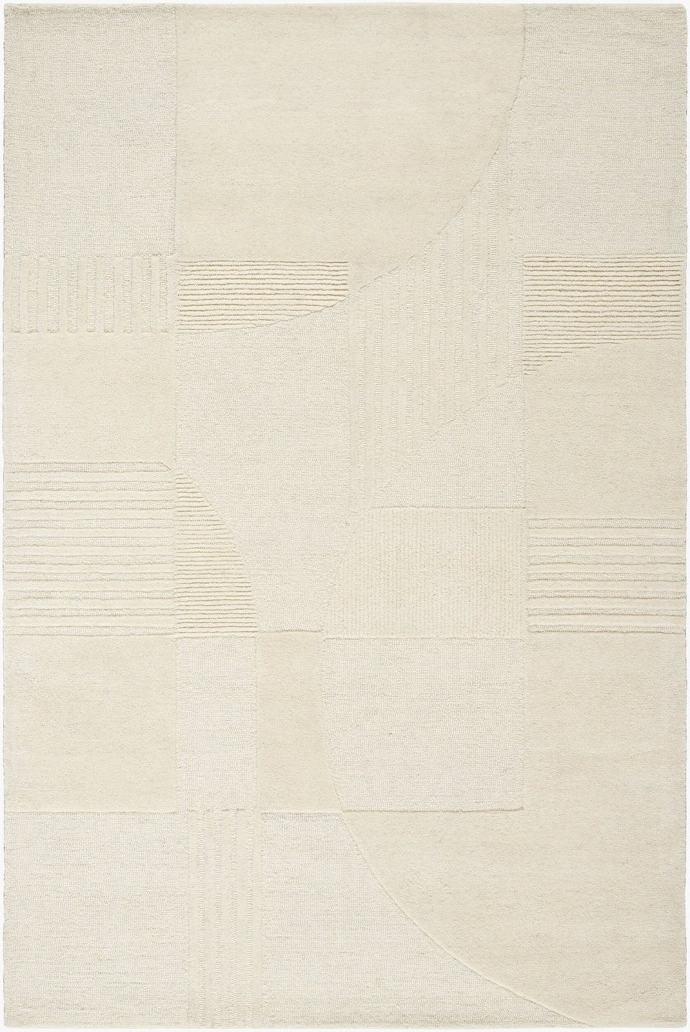 Livabliss Brook Hand Tufted Wool Area Rug Modern Accent for Entryways Bedrooms and Living Spaces BKO2305-23