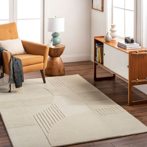 Livabliss Brook Hand Tufted Wool Area Rug Modern Accent for Entryways Bedrooms and Living Spaces BKO2305-23