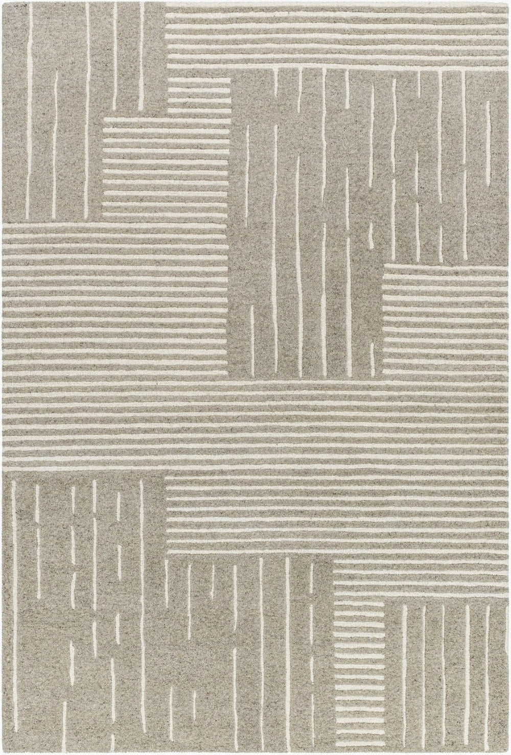 Livabliss Brook Hand-tufted Wool Area Rug with Medium Pile for Entryway or Bedroom BKO2310-23