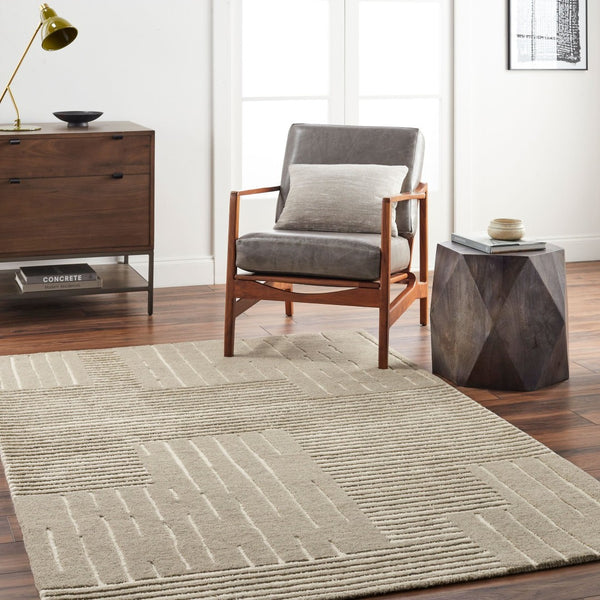 Livabliss Brook Hand-tufted Wool Area Rug with Medium Pile for Entryway or Bedroom BKO2310-23