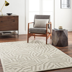 Livabliss Brook Handmade Wool Accent Rug Hand Tufted in India for Entryways and Bedside Floors Beige, Light Br 5' x 7'6" BKO2314-576