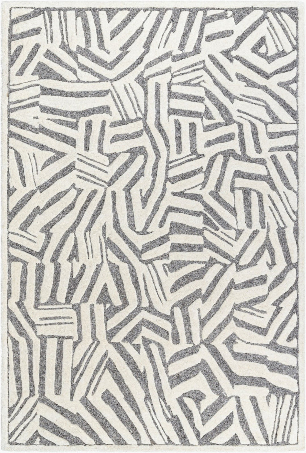 Livabliss Brook Hand Tufted Wool Accent Rug Soft Transitional Style for Entryways and Bedrooms Cream, Taupe 2' x 3' BKO2316-23