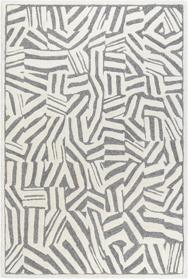 Livabliss Brook Hand Tufted Wool Accent Rug Soft Transitional Style for Entryways and Bedrooms Cream, Taupe 2' x 3' BKO2316-23