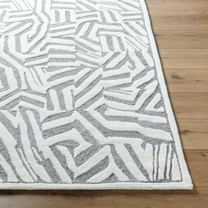 Livabliss Brook Hand Tufted Wool Accent Rug Soft Transitional Style for Entryways and Bedrooms Cream, Taupe 2' x 3' BKO2316-23