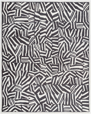 Livabliss Brook Hand Tufted Wool Area Rug Artisan Crafted for Entryway Bathroom or Reading Nook Cream, Dark Bro 9' x 12' BKO2317-912