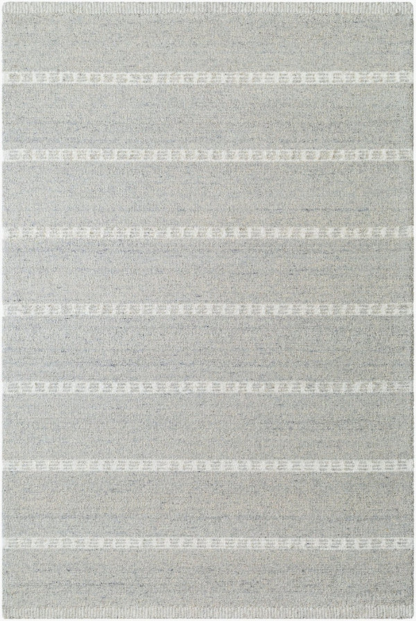 Livabliss Brook Hand Tufted Wool Area Rug Soft Medium Pile for Entryway or Bedside Accent Silver, Dove Gr 2' x 3' BKO2322-23