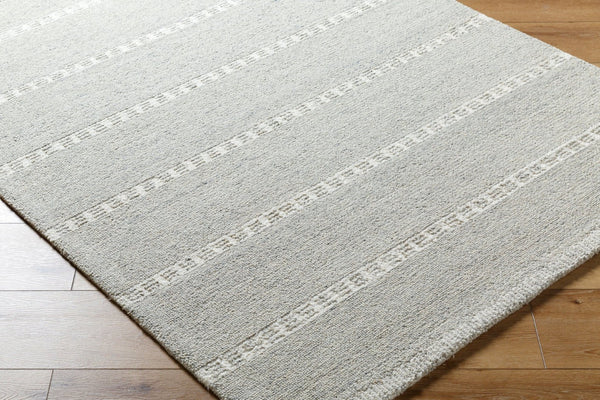 Livabliss Brook Hand Tufted Wool Area Rug Soft Medium Pile for Entryway or Bedside Accent Silver, Dove Gr 2' x 3' BKO2322-23