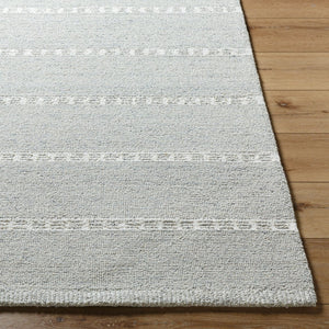 Livabliss Brook Hand Tufted Wool Area Rug Soft Medium Pile for Entryway or Bedside Accent Silver, Dove Gr 2' x 3' BKO2322-23