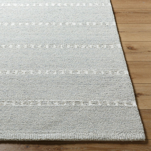 Livabliss Brook Hand Tufted Wool Area Rug Soft Medium Pile for Entryway or Bedside Accent Silver, Dove Gr 2' x 3' BKO2322-23