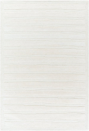 Livabliss Brook Collection Hand-tufted Wool Accent Rug Artisan Crafted for Entryways and Bedside Ivory, Cream 5' x 7'6" BKO2324-576