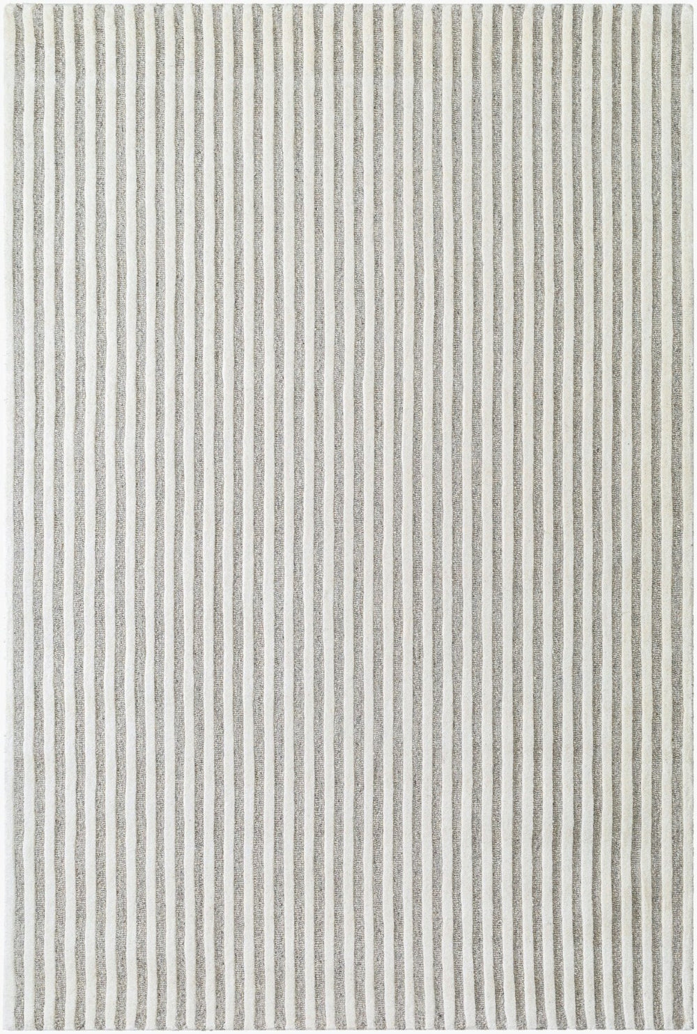 Livabliss Brook Hand Tufted Pure Wool Accent Rug Soft Pile for Entryways Bedside and Bath Cream, Medium G 8' x 10' BKO2325-810