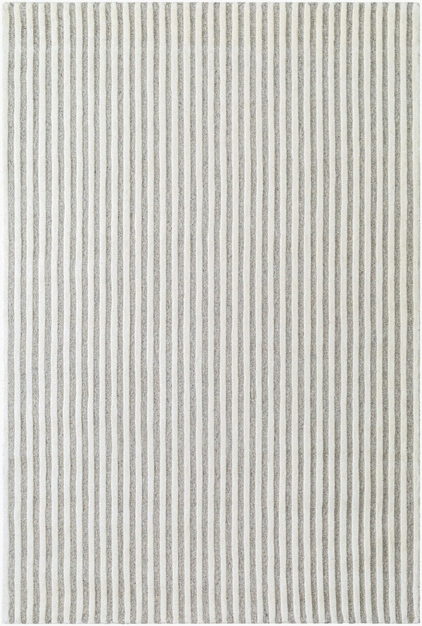 Livabliss Brook Hand Tufted Pure Wool Accent Rug Soft Pile for Entryways Bedside and Bath Cream, Medium G 8' x 10' BKO2325-810