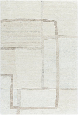 Livabliss Brook Hand-tufted Pure Wool Accent Rug Soft Medium Pile for Entryway or Bath Ivory, Light Be 9' x 12' BKO2327-912