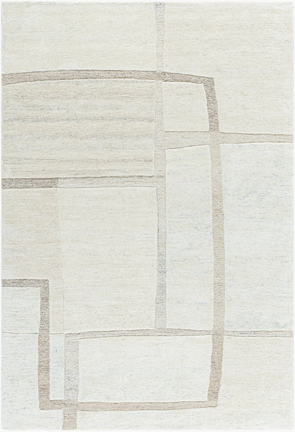 Livabliss Brook Hand-tufted Pure Wool Accent Rug Soft Medium Pile for Entryway or Bath Ivory, Light Be 9' x 12' BKO2327-912