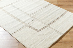 Livabliss Brook Hand-tufted Pure Wool Accent Rug Soft Medium Pile for Entryway or Bath Ivory, Light Be 9' x 12' BKO2327-912