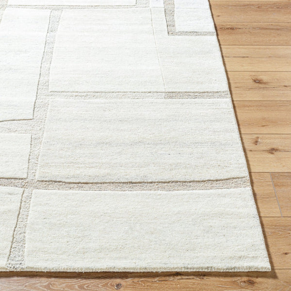 Livabliss Brook Hand-tufted Pure Wool Accent Rug Soft Medium Pile for Entryway or Bath Ivory, Light Be 9' x 12' BKO2327-912
