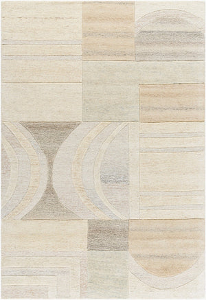 Livabliss Brook Hand Tufted Wool Accent Rug Artisan Crafted for Entryways and Bedside Areas Beige, Cream 9' x 12' BKO2328-912