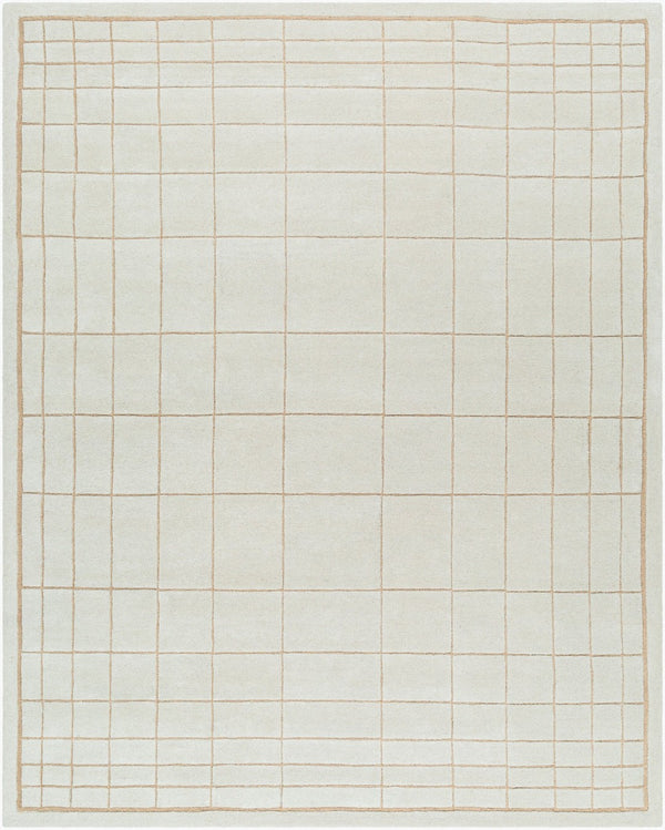Livabliss Brook Hand Tufted Wool Accent Rug Artisan Crafted for Entryways and Small Spaces Oatmeal, Tan 8' x 10' BKO2337-810